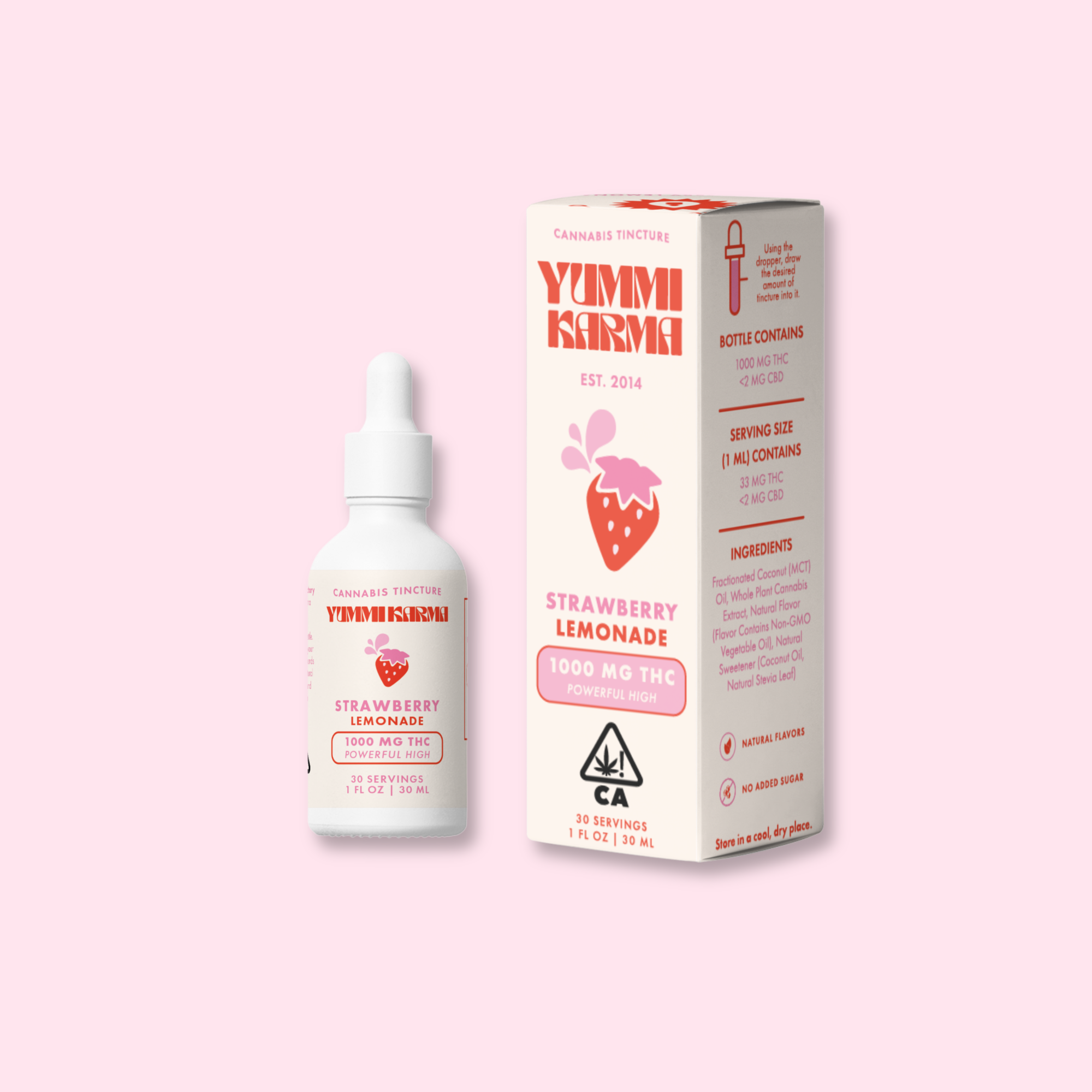 Strawberry Lemonade | Yummi Karma Cannabis Tincture